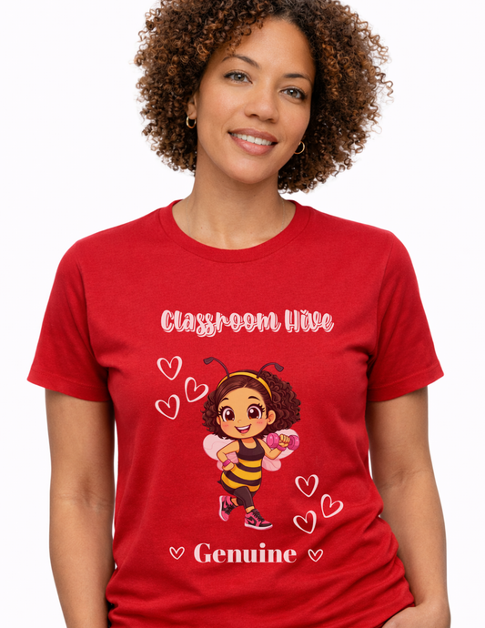 Custom Teacher Bee Shirt